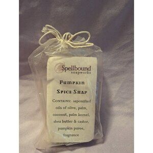 Spellbound Soapworks Pumpkin Spice Soap Bar With Shea Butter & Coconut Oils